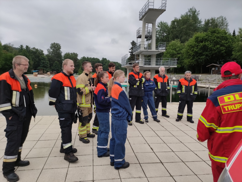 230630 - Übung mit DLRG